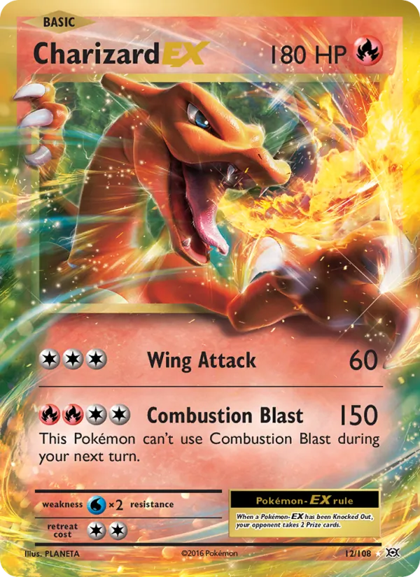 Charizard EX Evolutions 12/108