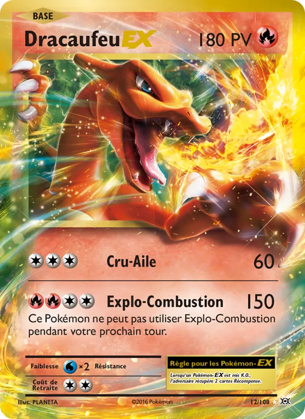 Dracaufeu EX Évolutions 12/108