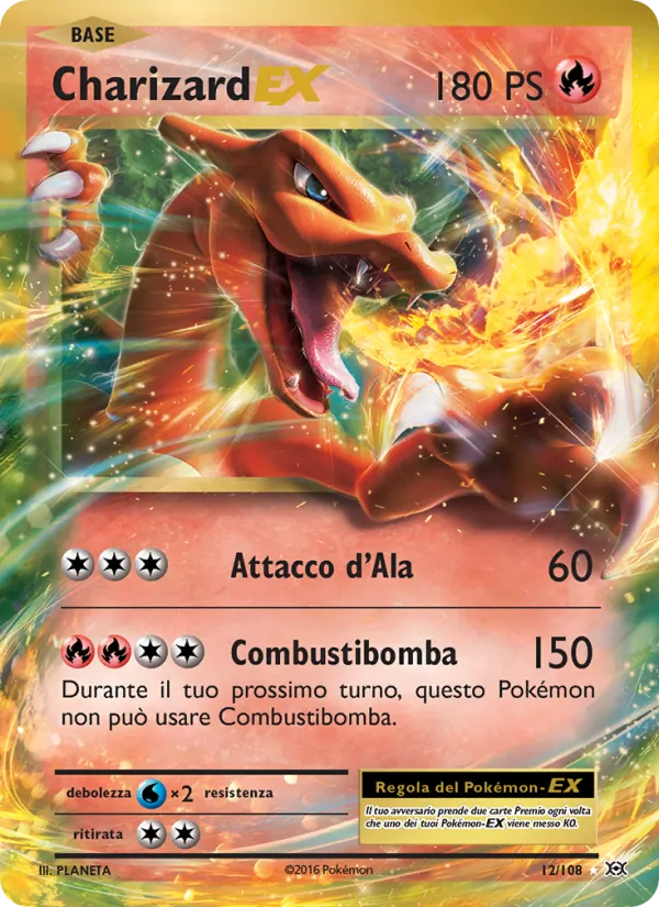 Charizard EX Evoluzioni 12/108