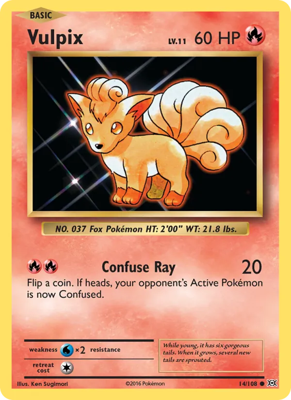 Vulpix Evolutions 14/108