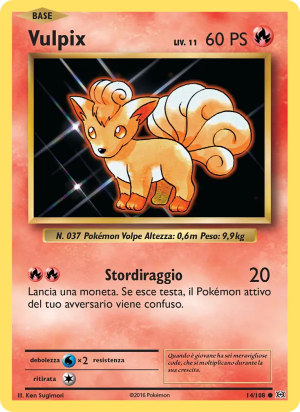 Vulpix Evoluzioni 14/108