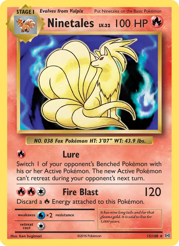 Ninetales Evolutions 15/108