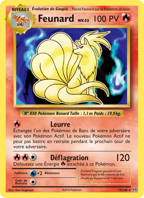 Feunard Évolutions 15/108