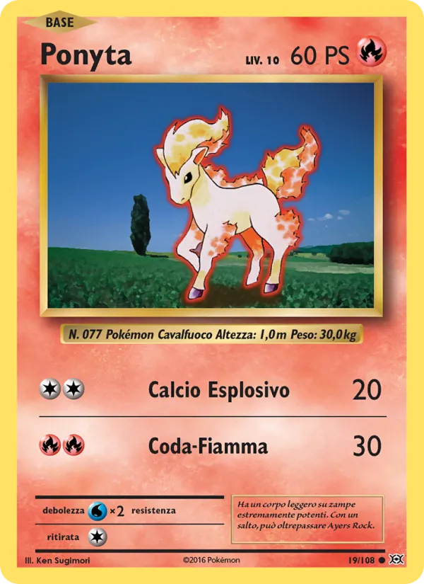 Ponyta Evoluzioni 19/108