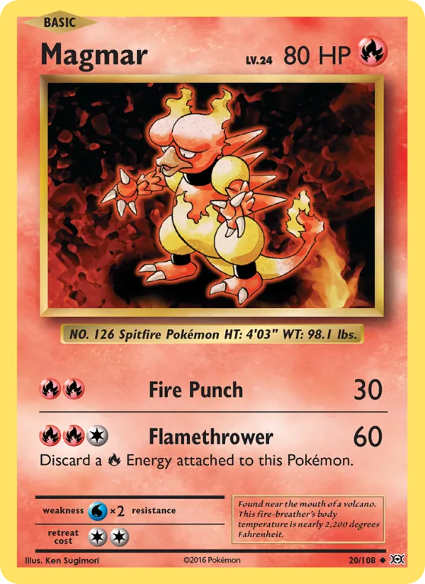 Magmar Evolutions 20/108