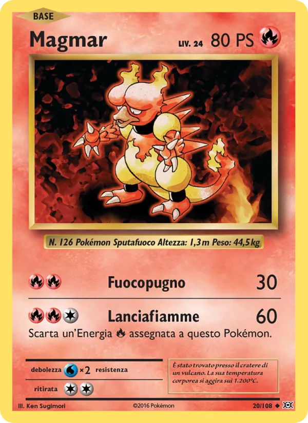 Magmar Evoluzioni 20/108
