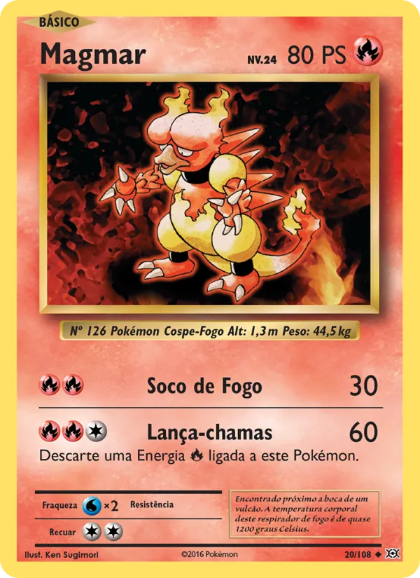 Magmar Evoluções 20/108