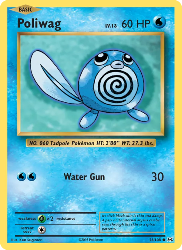 Poliwag Evolutions 23/108