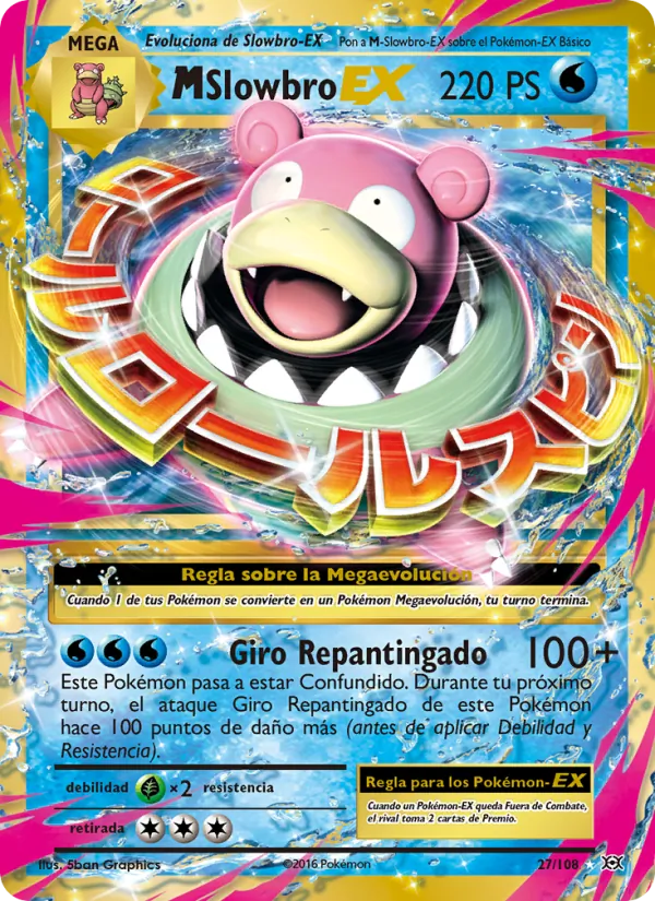 M-Slowbro EX Evoluciones 27/108