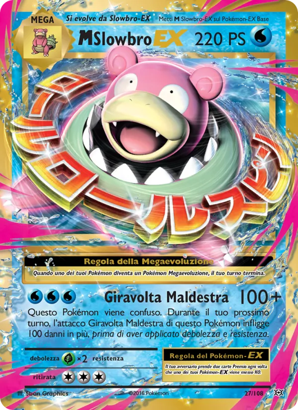 M Slowbro EX Evoluzioni 27/108