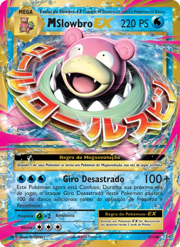 M-Slowbro EX Evoluções 27/108