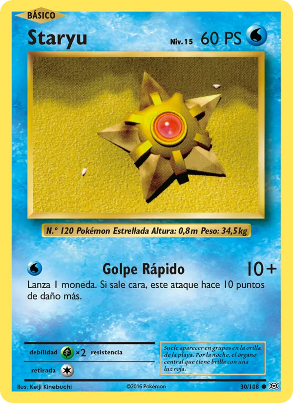 Staryu Evoluciones 30/108