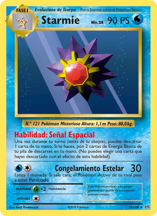 Starmie Evoluciones 31/108