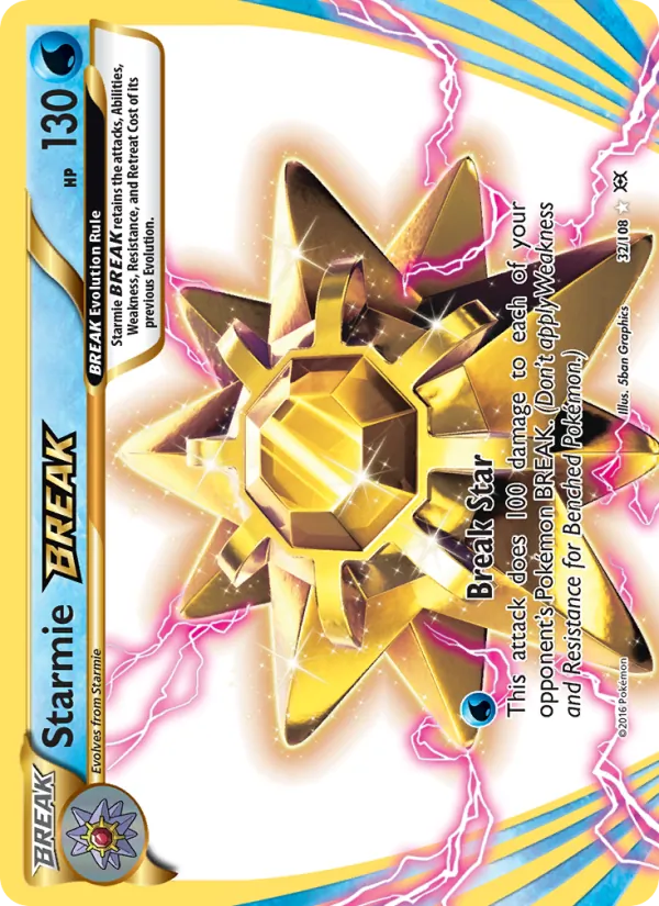 Starmie BREAK Evolutions 32/108