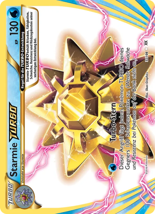 Starmie-TURBO Evolution 32/108