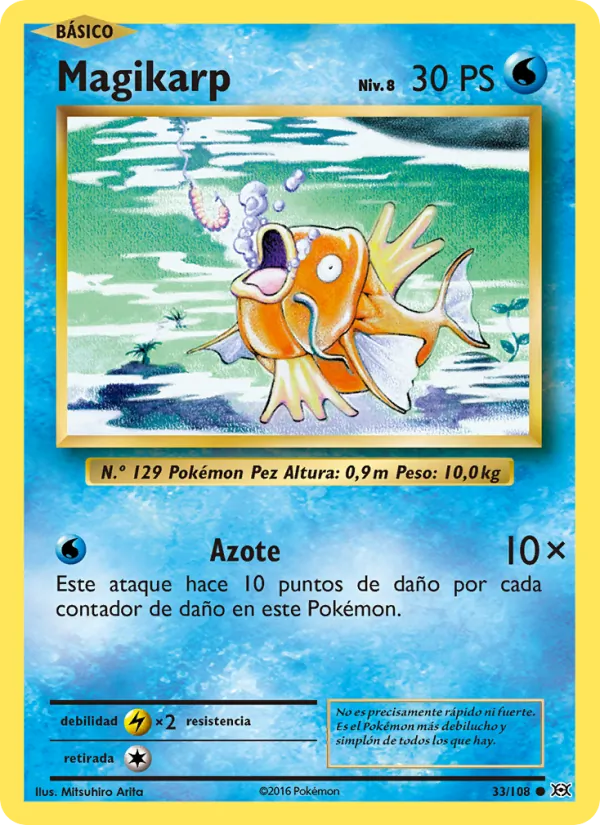 Magikarp Evoluciones 33/108