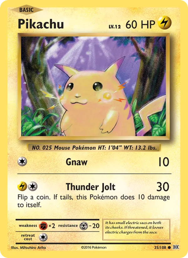 Pikachu Evolutions 35/108