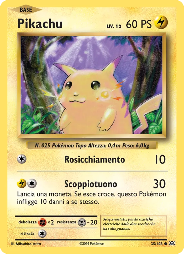 Pikachu Evoluzioni 35/108