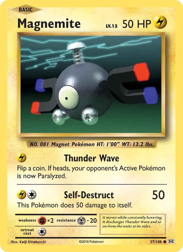 Magnemite Evolutions 37/108