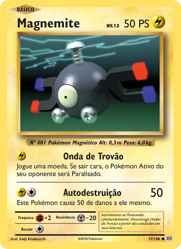 Magnemite Evoluções 37/108