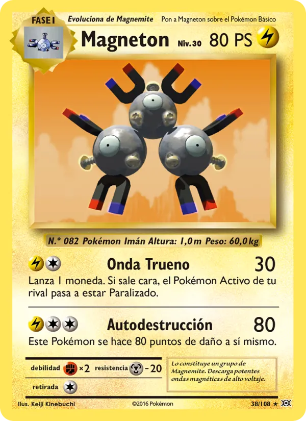 Magneton Evoluciones 38/108