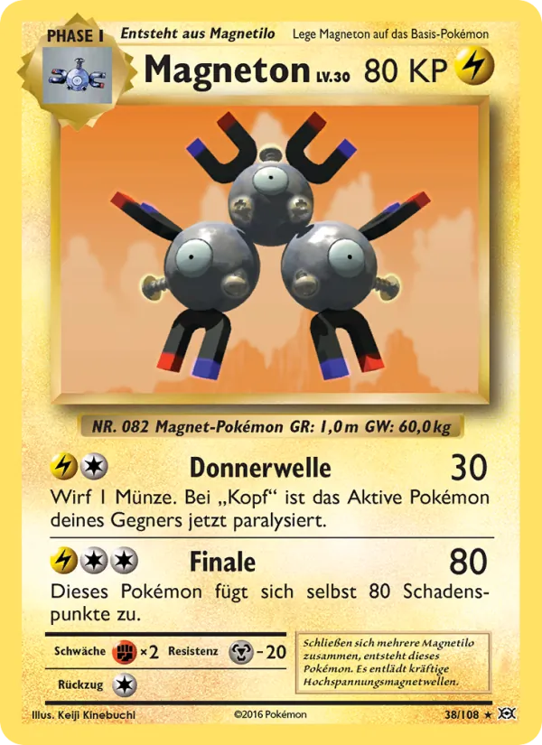 Magneton Evolution 38/108