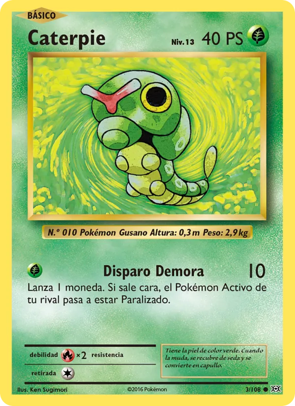 Caterpie Evoluciones 3/108