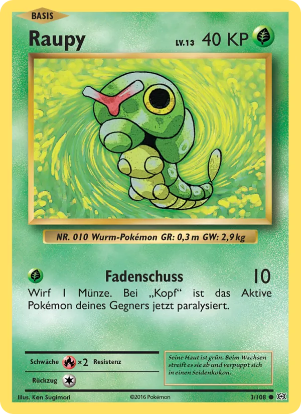 Raupy Evolution 3/108