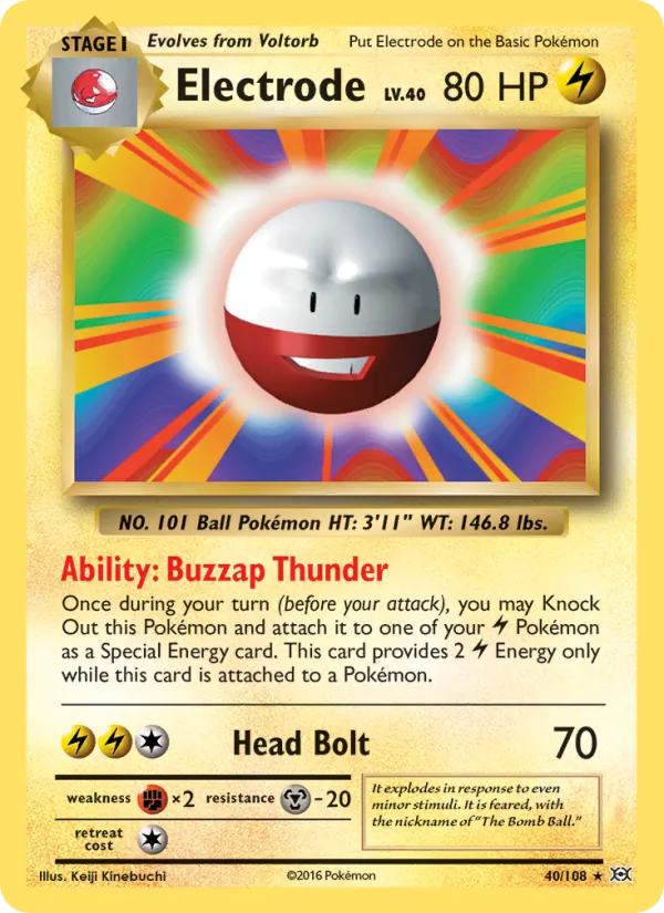 Electrode Evolutions 40/108