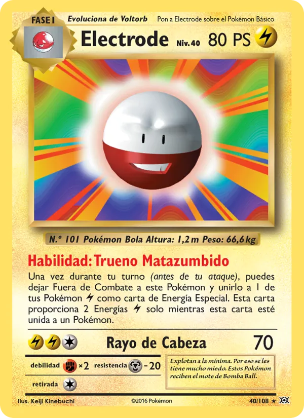 Electrode Evoluciones 40/108
