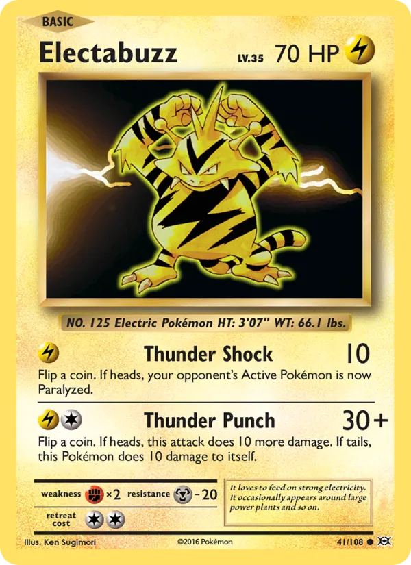 Electabuzz Evolutions 41/108