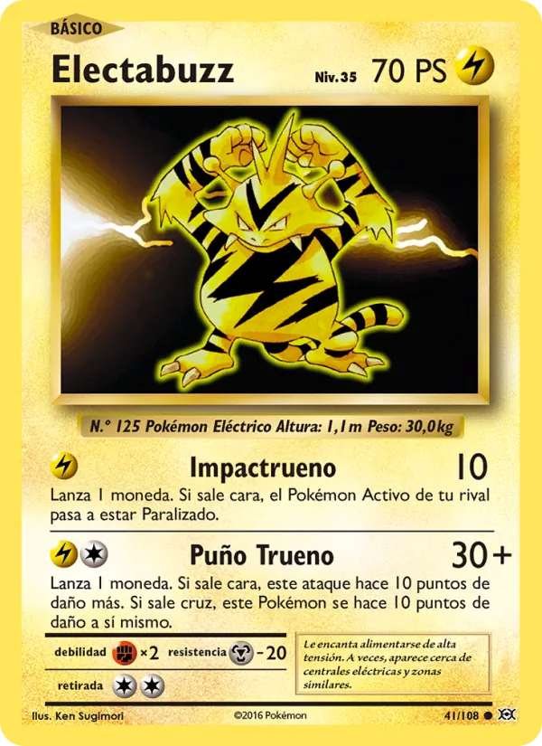 Electabuzz Evoluciones 41/108