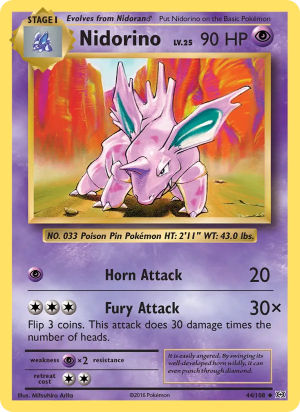 Nidorino Evolutions 44/108