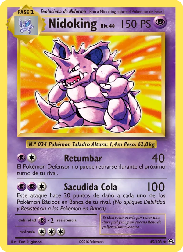 Nidoking Evoluciones 45/108