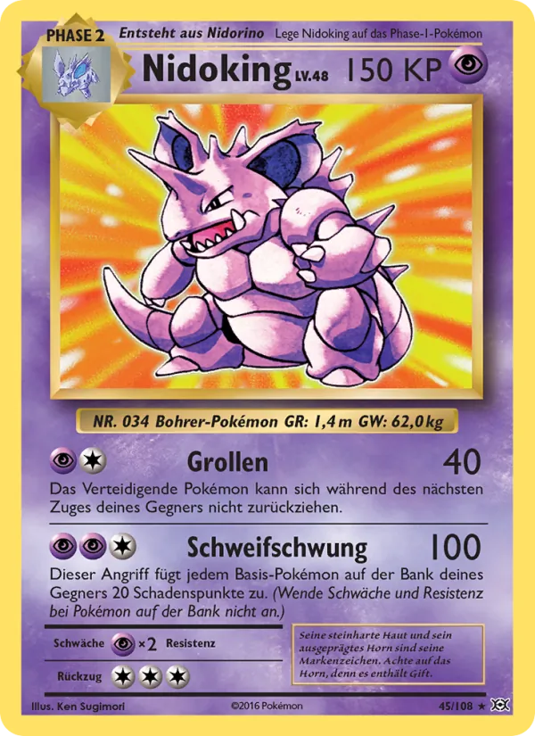 Nidoking Evolution 45/108