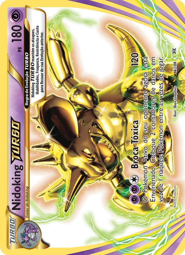 Nidoking TURBO Evoluções 46/108