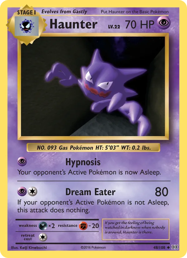 Haunter Evolutions 48/108