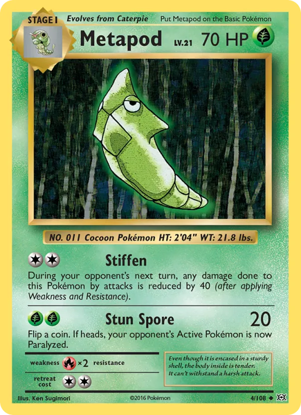 Metapod Evolutions 4/108