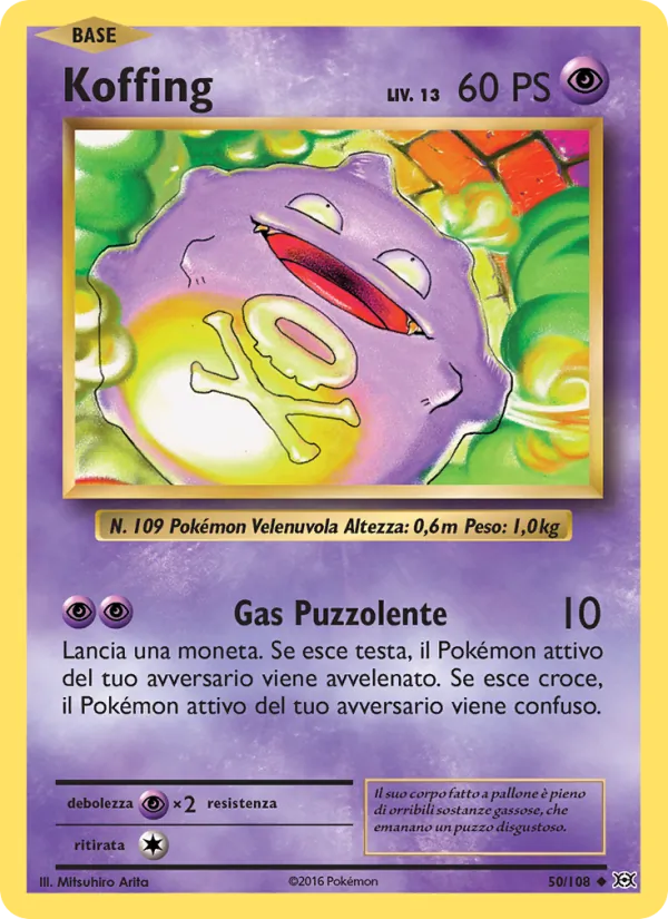 Koffing Evoluzioni 50/108
