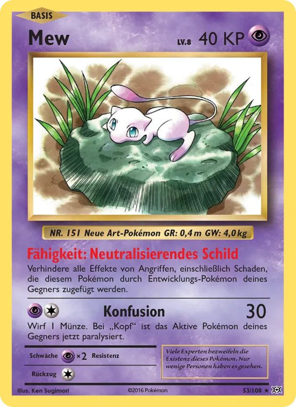 Mew Evolution 53/108