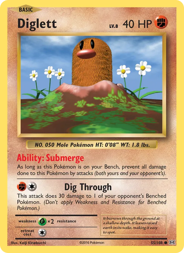Diglett Evolutions 55/108