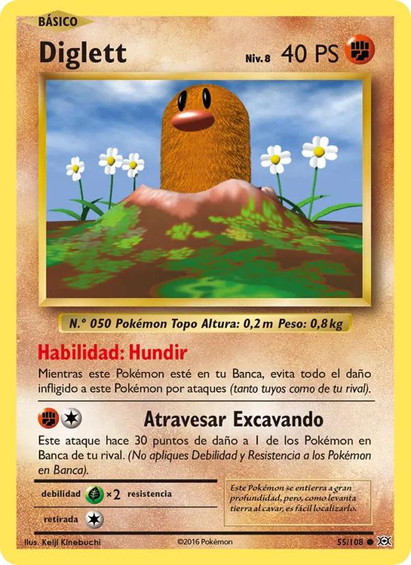 Diglett Evoluciones 55/108