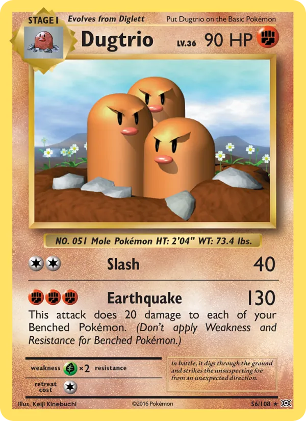 Dugtrio Evolutions 56/108