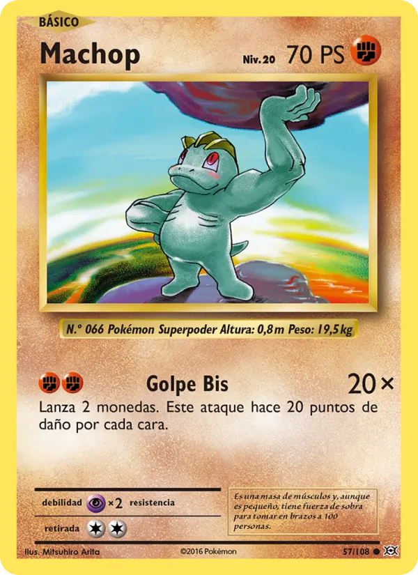 Machop Evoluciones 57/108