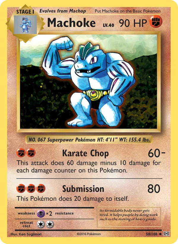 Machoke Evolutions 58/108
