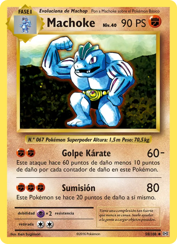 Machoke Evoluciones 58/108