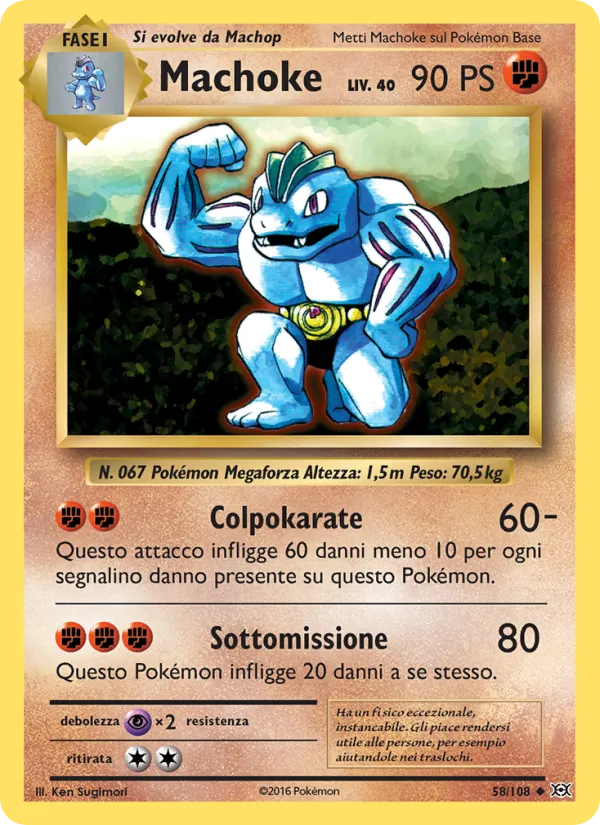 Machoke Evoluzioni 58/108
