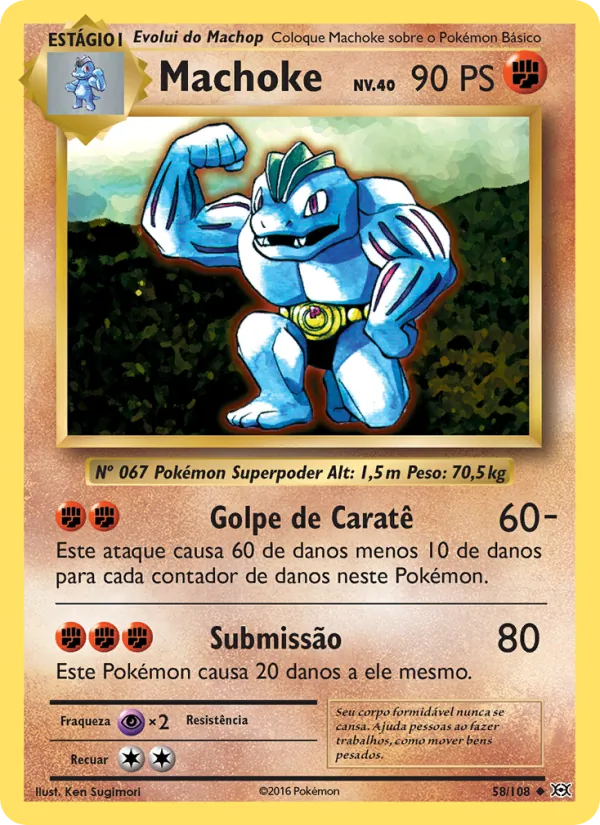 Machoke Evoluções 58/108