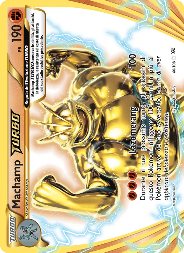 Machamp TURBO Evoluzioni 60/108
