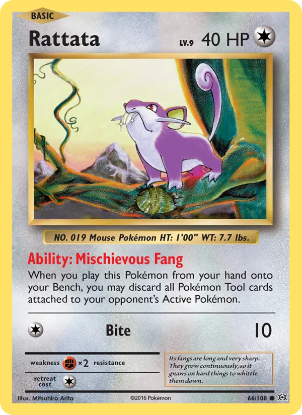 Rattata Evolutions 66/108